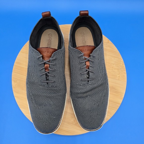 Cole Haan Original Grand StitchLite Wingtip Oxford‎ Gray 11M main image 10